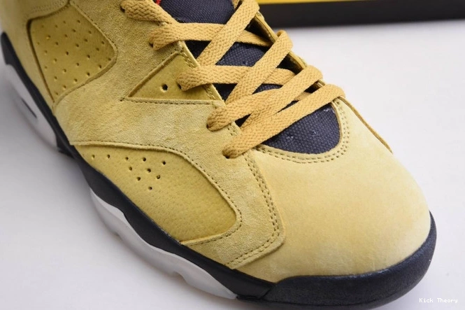 Kick Theory JORDAN 6 CN1084-300 X SCOTT YELLOW AIR TRAVIS 0817
